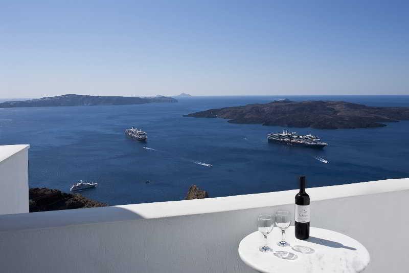 Tzekos Villas Фира Екстериор снимка