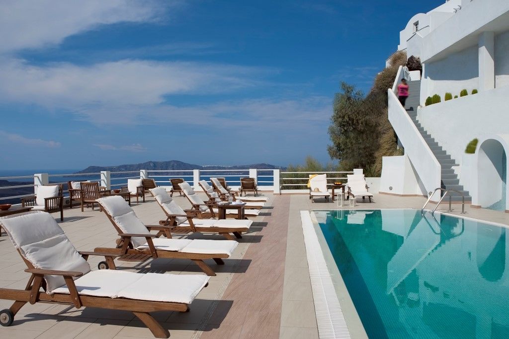 Tzekos Villas Фира Съоръжения снимка
